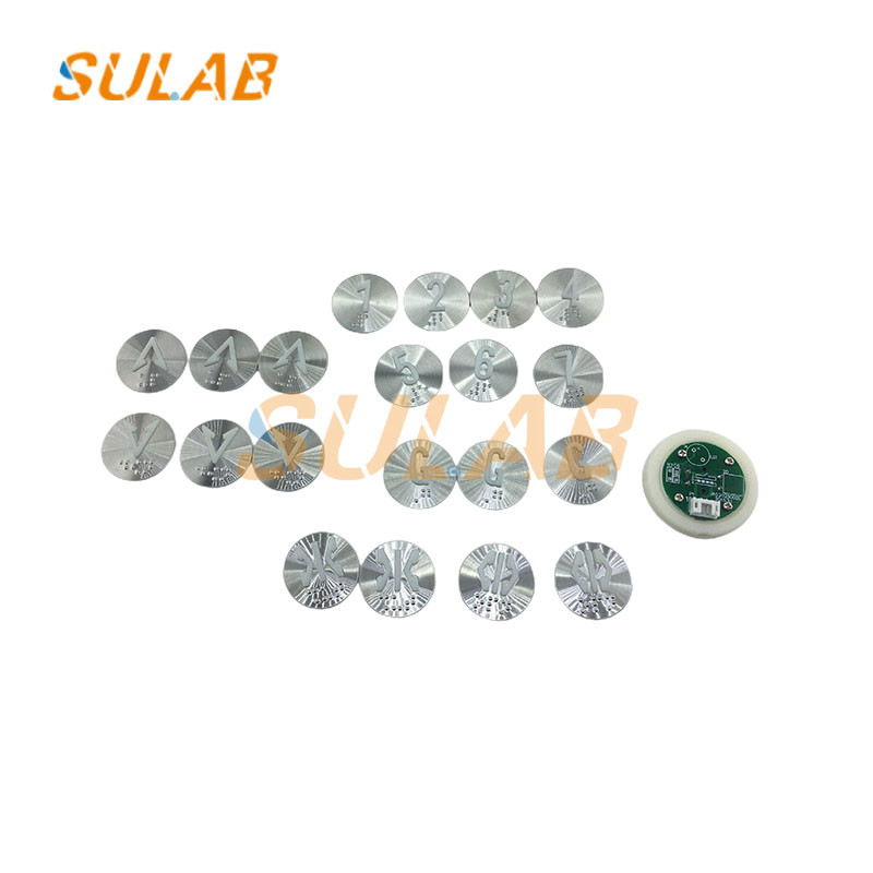 Fuji Elevator Lop Cop Round Push Button A4J13868 A4N13869