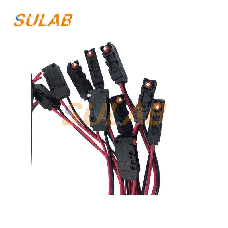 Basic Micro Switch D2VW-5-2MS-0 Elevator Spare Parts With Molded Lead Wires