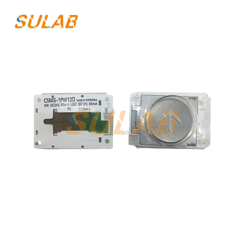 Mitsubishi Elevator Lift Lop Cop Push Buttons C5MS-1W12D C5MS-1PW12D C5MS-1B12D