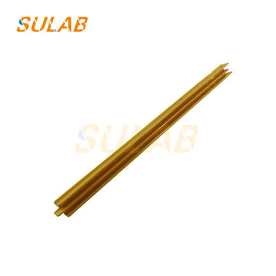 エスカレーター 黄色ストリップ プラスチックステップ区画 HE645B024H02 エスカレーター部品