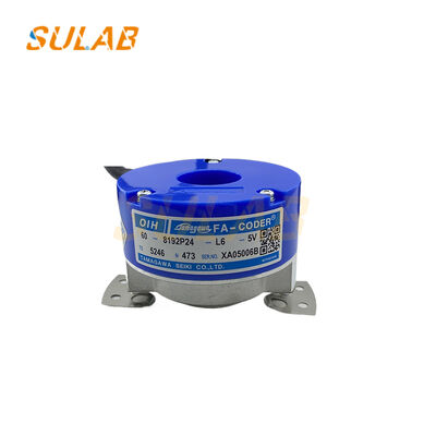 タマガワエンコーダー TS5246N473 8192P/R 高解像度ラインドライバー出力と φ60mm エレベーター用フレンズ設計