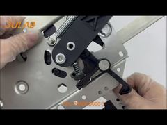 Fomat CDL-P0ABCD000-3 エレベーター ドア ナイフ、304 ステンレス鋼 CNC 研磨 ±0.02 mm および 12° テーパー付き