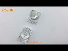 三菱エレベーター押しボタン C5MS-1PW12D 白色 LED 24 VDC エレベーターステーション用スナップインマウント付き