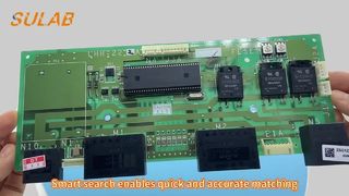 三菱エレベーターフロア表示パネル LHH-222A AC110V/DC24V デュアル電源入力および過電流付き