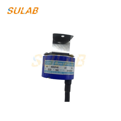 Tamagawa TS5233N590 Rotary Encoder with 6000 Pulses/Revolution for Real-Time Elevator Position Detection and Vibration Resistance