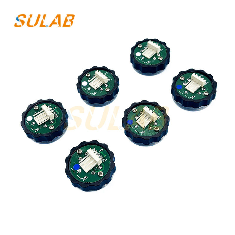 Elevator Accessories OTIS Original Stainless Steel Round Button Hairline Mirrored Rose Gold Buttons BR27C