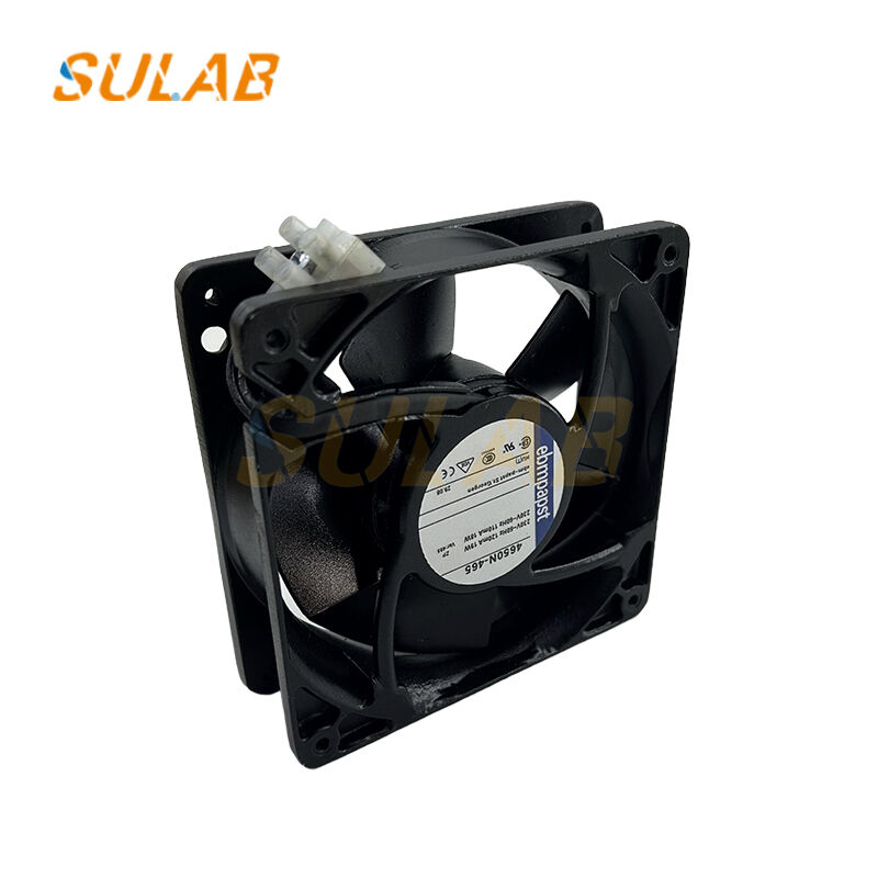 German-imported 4650N-465 230V 48V DC Axial Cooling Fan for Elevator and Industrial Equipment
