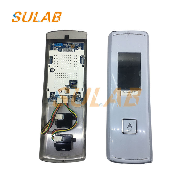 304 Stainless Steel LCD Display Panel with Bottomless Installation and CAN Bus/RS485 Communication for Elevator Landing Control