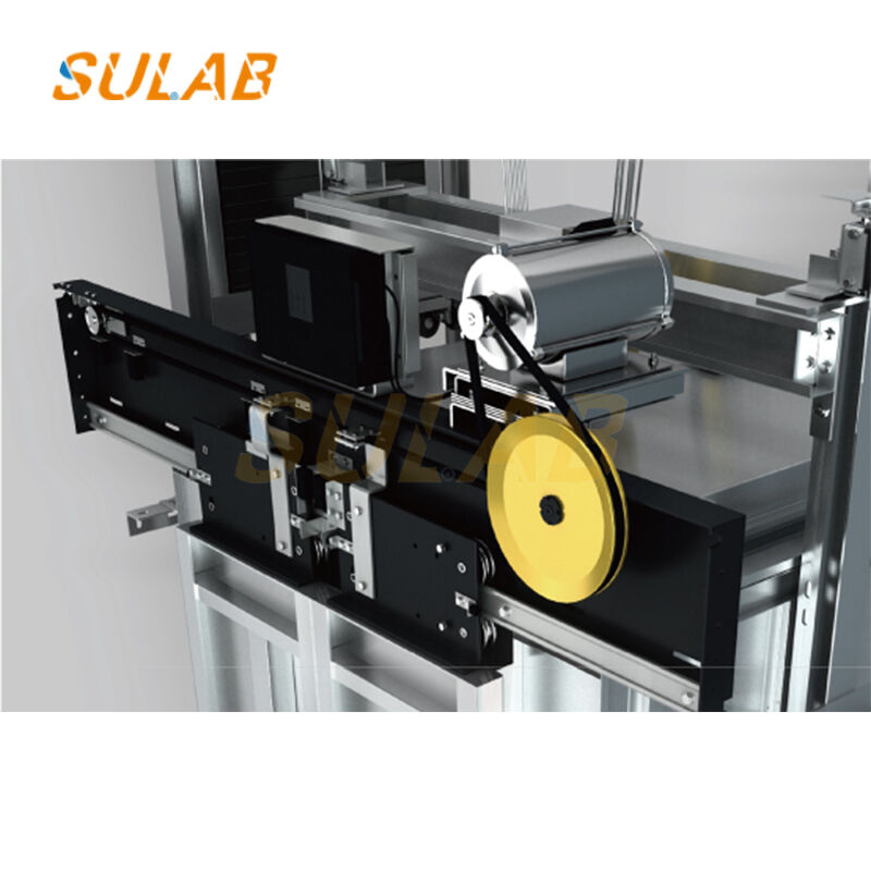 Hitachi VFMG Elevator Door Motor DC Servo Motor with DC100V 1000rpm and 500-line Incremental Encoder