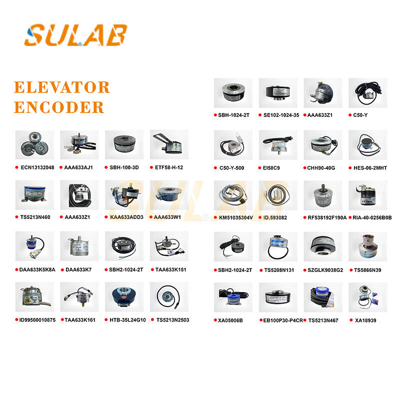 UNITEC DTRE-1024PWFJ-TS Rotary Encoder 1024 P/R Optical Sensor for Precise Speed Monitoring and Accurate Position Feedback in Elevators