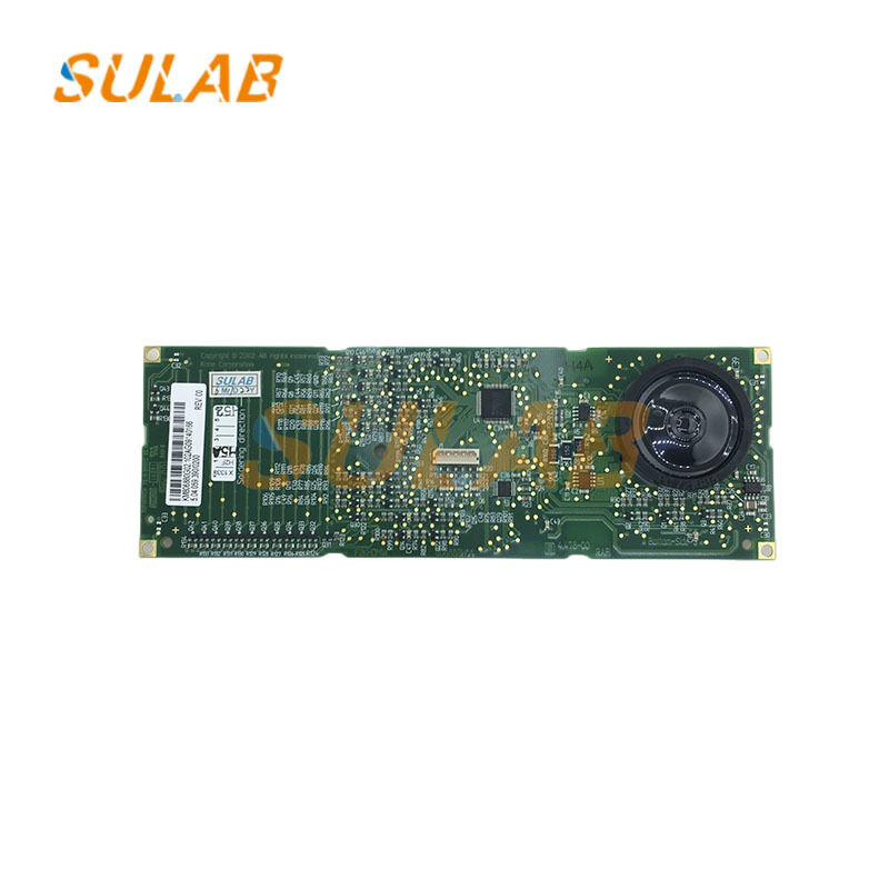 KM806880G02 Dot Matrix Landing Display Board with Amber LED Built-in Loudspeaker and CAN Bus Communication for KONE Elevators