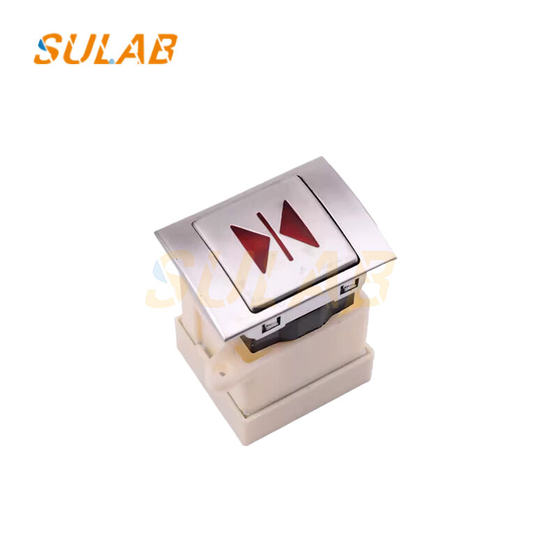 SIGMA MTD142 Square Elevator Button with Stainless Steel Face and DC24V LED for COP and Hall Landing Call
