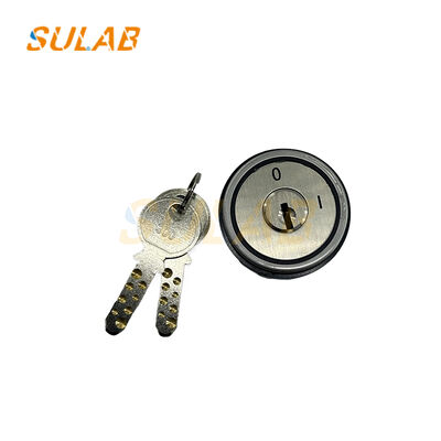 電磁鍵操作式エレベーターキースイッチ,安全なベースステーションロック用のパネルマウント