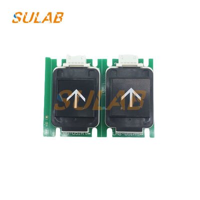 三菱エレベーターオリジナル押しボタン LHB-051A 航空グレードアルミニウム合金、陽極酸化表面、耐摩耗性回路基板