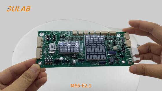 ThyssenKrupp MS5-E2.1 エレベーター LOP ディスプレイボード アウトバウンドコール PCB (MC2/MC2-B システム用) 純正品質、迅速な配送