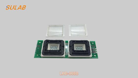 MITSUBISHI エレベーター スクウェアプッシュボタン シルバー合金コンタクトとLHB-008BシリーズGPSII用のLED表示